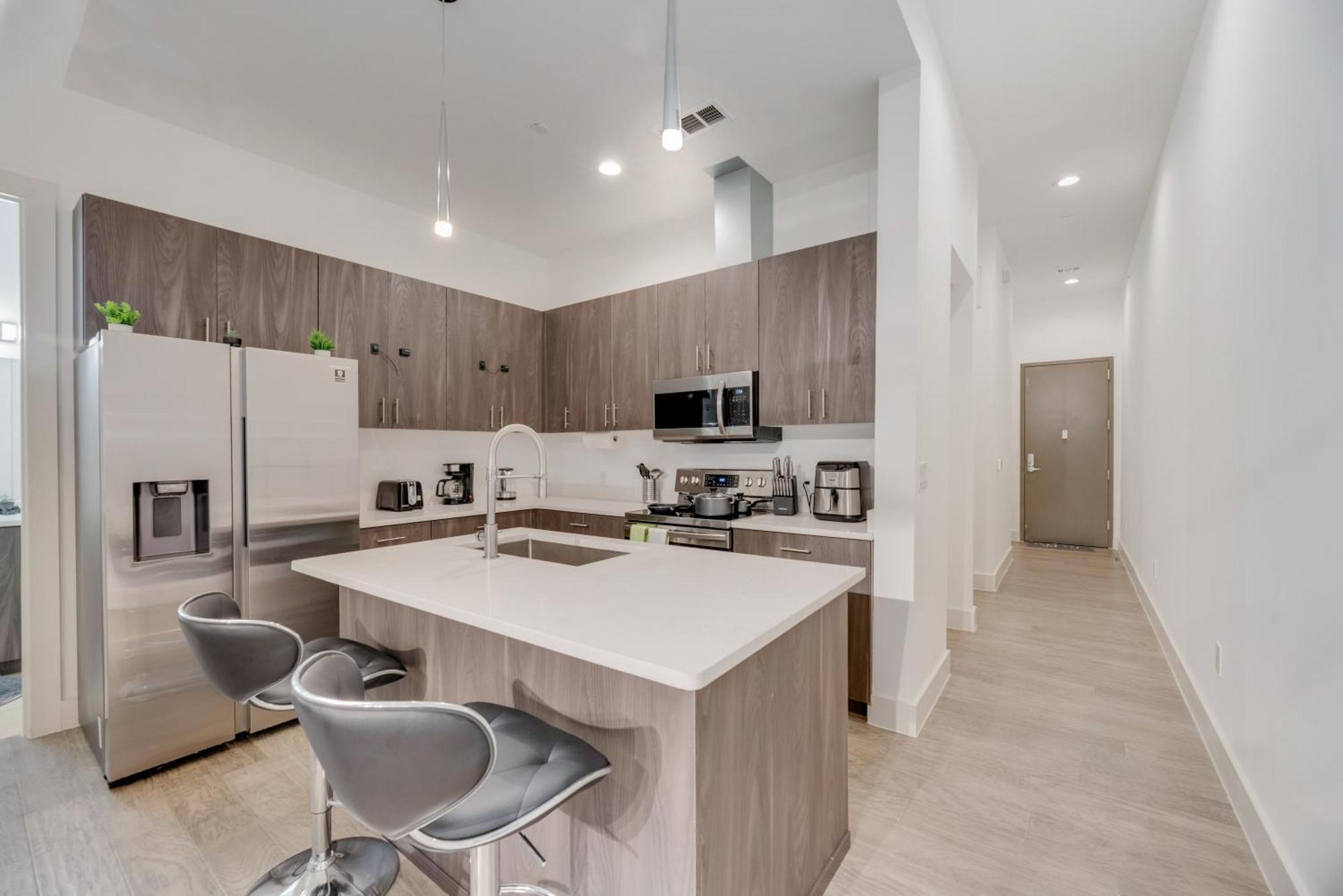 Snappy Loft Style 2Br I Gym I Parking I Workspace Dallas Buitenkant foto